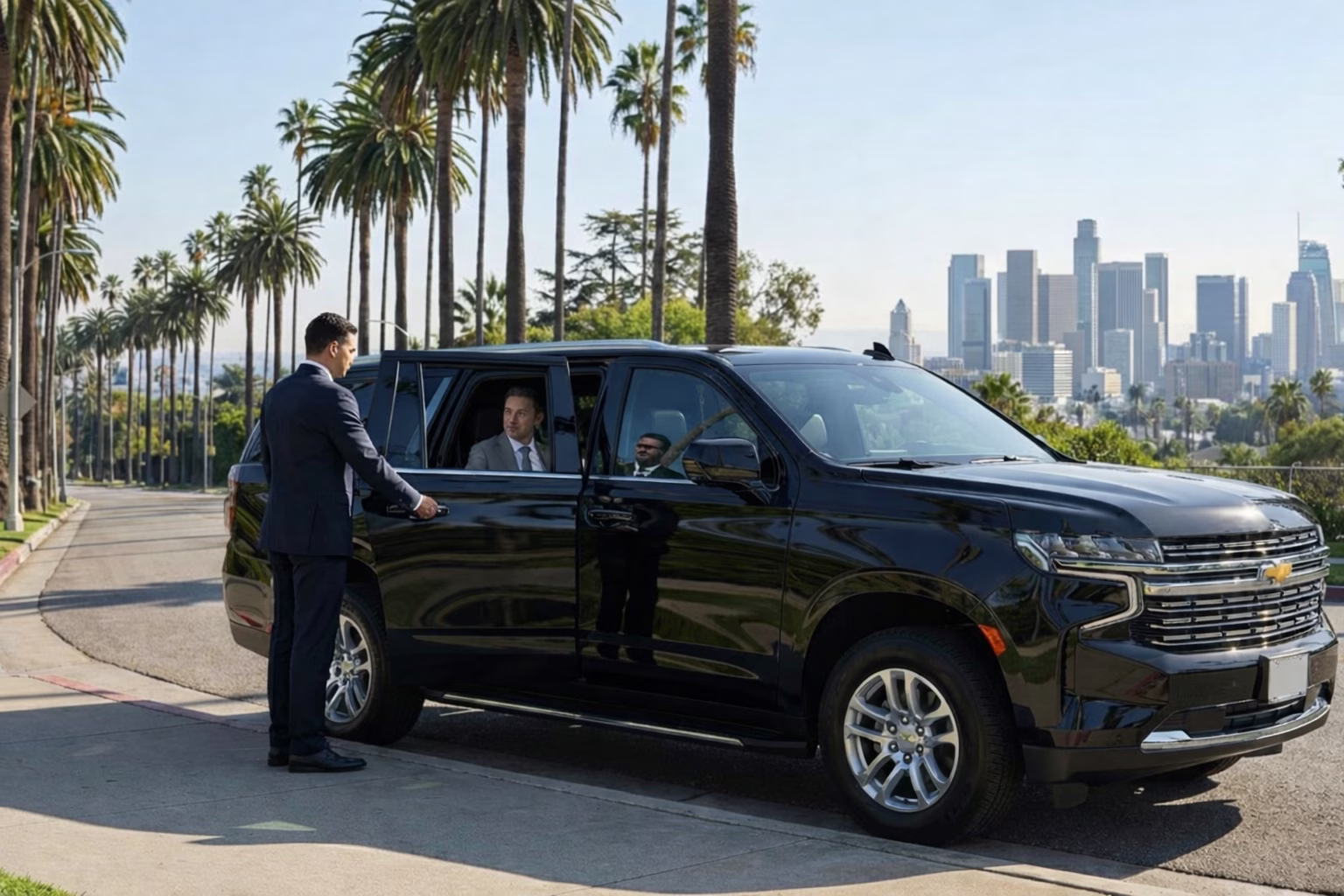 Luxury car service in Hollywood