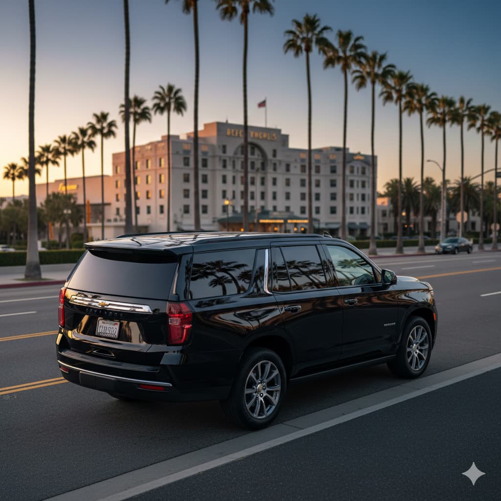 Luxury car service in Santa Monica